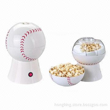 Popcorn Makers with 1,200W Power and Football Design